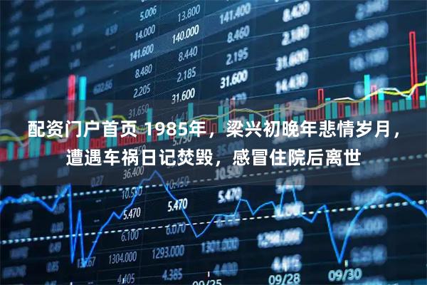 配资门户首页 1985年，梁兴初晚年悲情岁月，遭遇车祸日记焚毁，感冒住院后离世
